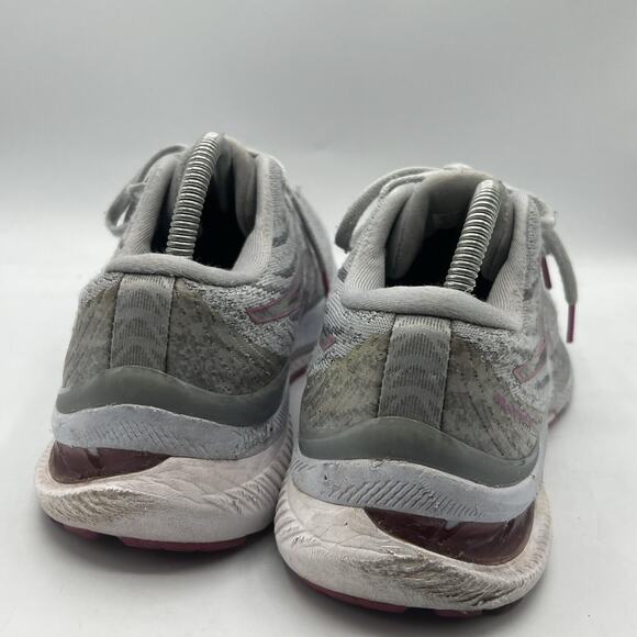 Asics Womens Gel Kayano 29 1012B272 Gray Purple Running Shoes Sneakers Size 11 - Picture 7 of 11